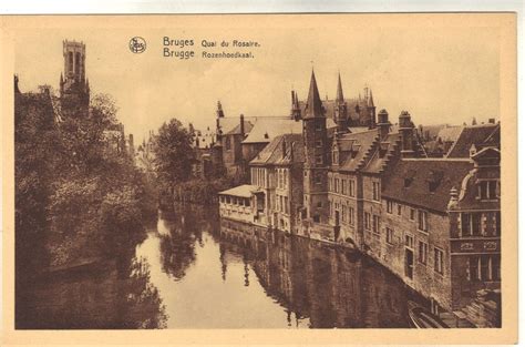 Belgique Bruges Brugge Quai Du Rosaire I 4887 Ebay