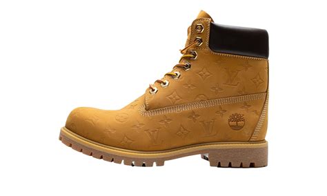 Louis Vuitton Timberland 6 Ankle Boot Wheat Monogram