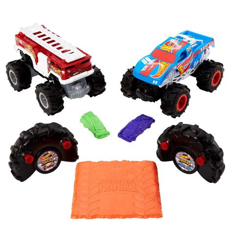 Hot Wheels Rc Monster Trucks Demolition Doubles Rc Pk Tates Toys