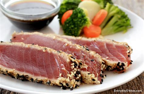 Easy Pan Seared Sesame Tuna Steak Recipe