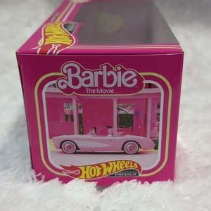 Hoy Wheels Toys Barbie The Movie Mattel Hot Wheels Corvette Collector Set Of Cars Nib