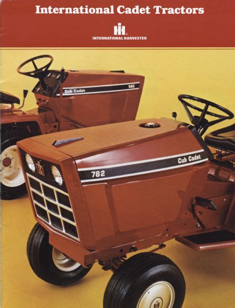 International Cadet Tractor Models Print Wisconsin Historical Society