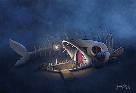 The fisherman hub | Julia Sanz Illustration