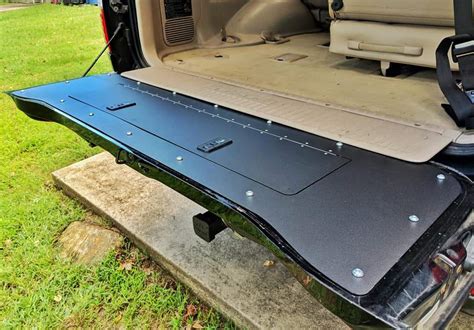 100 Series Land Cruiser Tailgate Storage Mod Hfab Usa