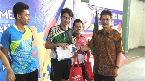 Pertama Kali Ikut Porprovsu Atlet Tenis Meja Thariq Umaeda Bidik