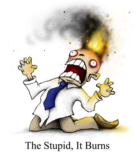 The stupid. It burns. Senator Tom Cotton edition