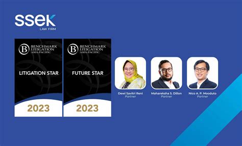ssek partners recognized  indonesia  benchmark litigation asia