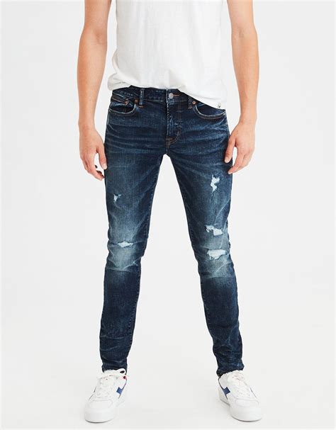 Product Image American Eagle Men Jeans Mens Outfitters Dark Ripped