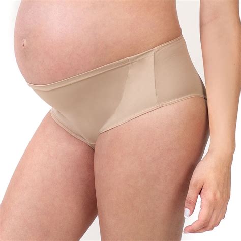 CALCINHA GESTANTE ALTURA MÉDIA MATERNIDADE MORISCO NUDE Shopee Brasil