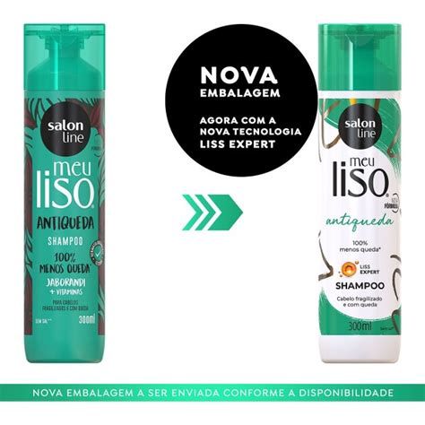 Comprar Shampoo Meu Liso Antiqueda 300ml Salon Line