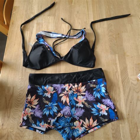 Se Produkter Som Liknar Ny Tropisk Bikini Med Haltern P Tradera