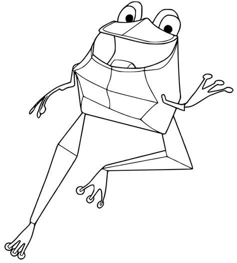 Belly Up From Zack And Quack Coloring Page Free Printable Coloring