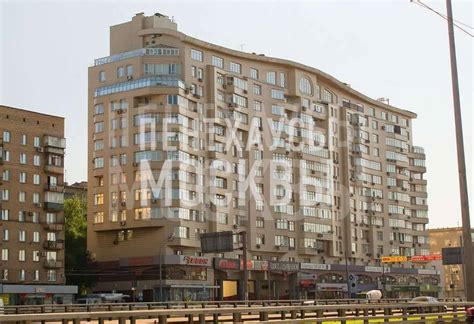 Ленинградский проспект, 52 — ЖК «Помидор» | Пентхаусы Москвы