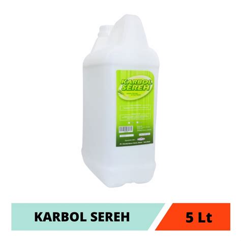 Jual Karbol Sereh Disinfektan 5000 Ml Shopee Indonesia