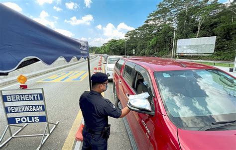 Over Vehicles Told To Turn Back During Police Checks At