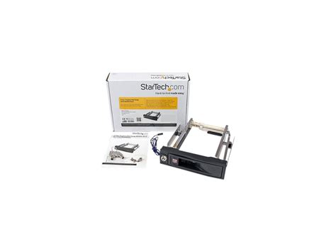 StarTech 5 25in Trayless Hot Swap Mobile Rack For 3 5in Hard Drive Newegg Ca