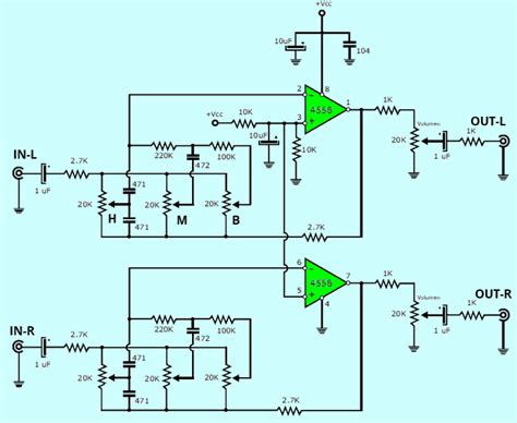 Phono Preamplifier Circuit Diagram Datasheet