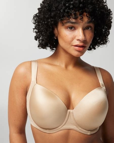 Soma Stunning Support Smooth Full Coverage Bra In Nude ModeSens