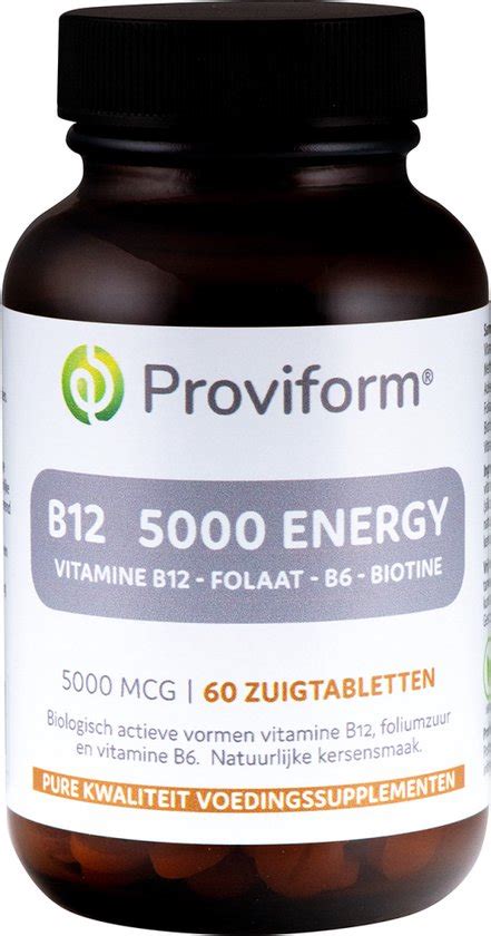 Proviform Vitamine B Mcg Energy Zuigtabletten Bol