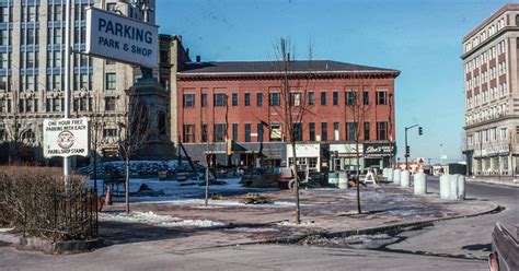 Throwback Thursday Photo: Monument Square 1974 & 2024