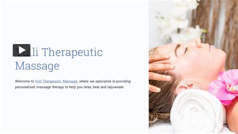 Ppt Full Body Deep Tissue Massage Powerpoint Presentation Free To