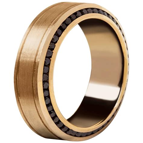 gold ring band men 3