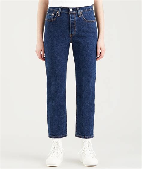 Levi S 501 Original Cropped Jeans Donna Jeans Levi S Shop Online