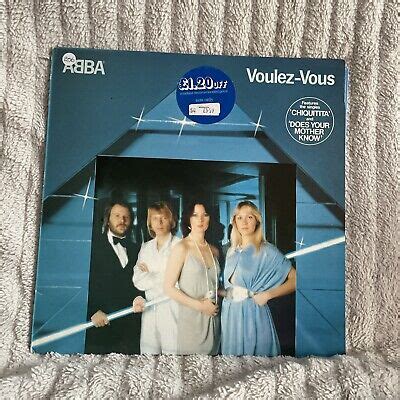 Abba Voulez Vous Vinyl LP Record Album With Lyrics On Inner EPC 86086