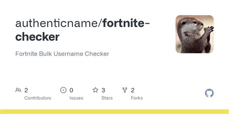 GitHub - authenticname/fortnite-checker: Fortnite Bulk Username Checker