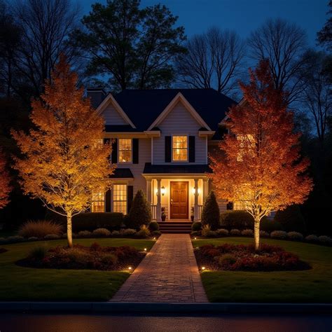 transform  garden  long lasting landscape lighting silhouette