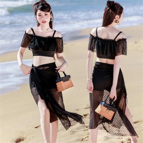 Piece Swimsuit High Waist One Piece Swimsuit With Skirt Swimsuit For Women Two Piece Bikini