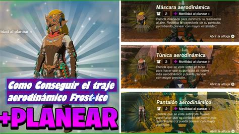 Como Conseguir El Traje Aerodin Mico En Zelda Tears Of The Kindom Frost