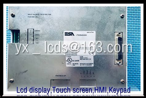 Esa Vt W S N Rev Inch Touch Panel Hmi For