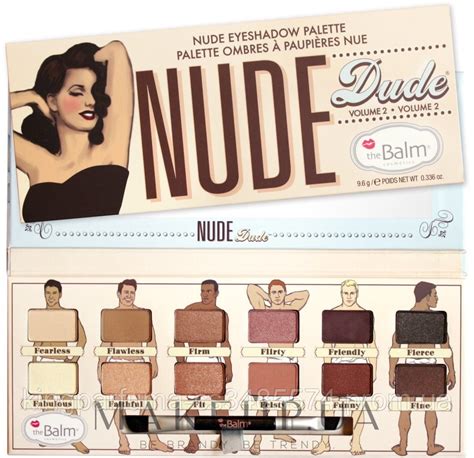 Тени theBalm Nude Dude Palette ID 1623255529 цена 100 купить на Prom ua