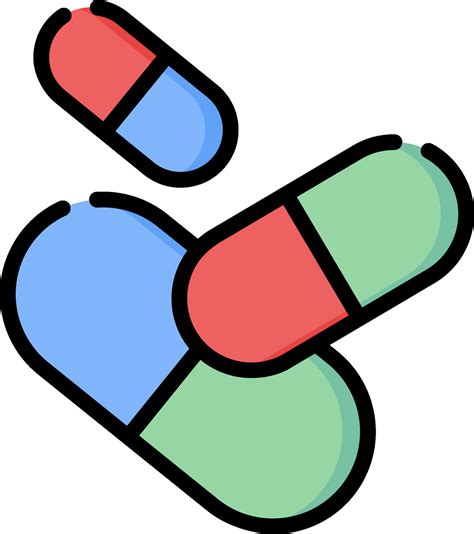 Pill Clip Art Illustration 50370724 Vector Art At Vecteezy