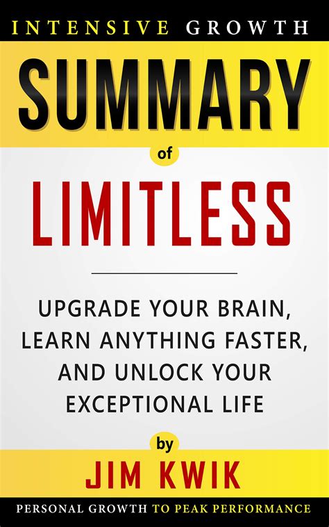 Summary Of Limitless Upgrade Your Brain Learn Anything Faster And