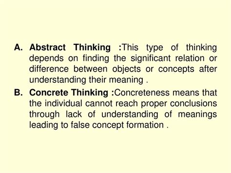 Concrete Thinking Psychology