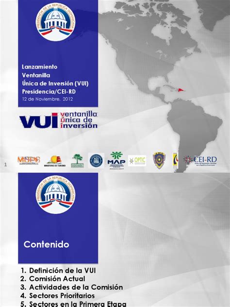 PDF Creación de la Ventanilla Única de Inversión de la República