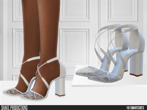 The Sims Resource - Bohemian Wedding - Wedding Heels 2