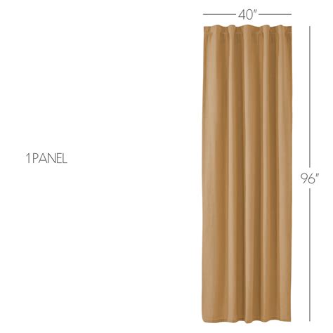 Simple Life Flax Khaki Panel 96x40 81304