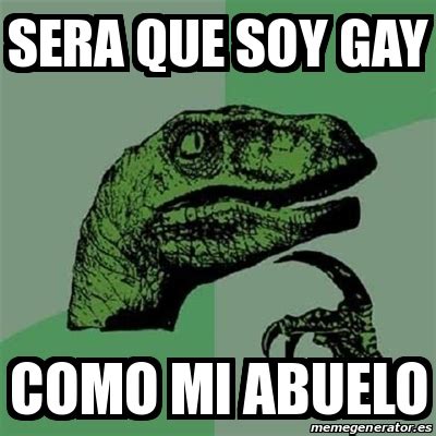 Meme Filosoraptor Sera Que Soy Gay Como Mi Abuelo