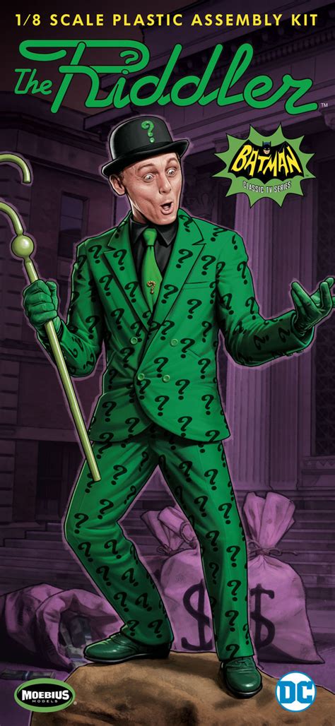 Batman 1966 TV Series Riddler 1:8 Scale Model Kit | FabGear USA