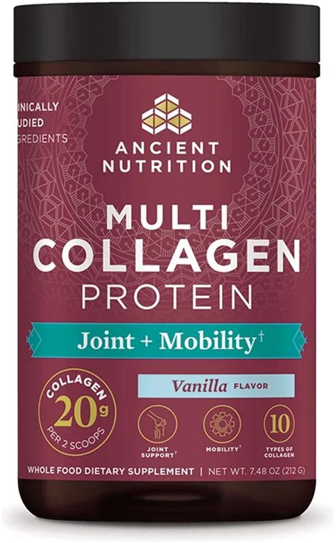 Amazon.com: Ancient Nutrition Collagen Powder Protein, Multi Collagen ...