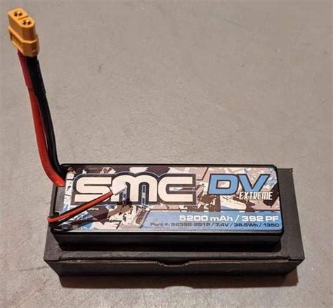 SMC True Spec DV Extreme 7 4V 5200mAh 135C Mudboss Lipo R C Tech Forums