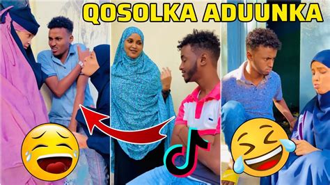 Somali Tiktok 2024 Qosolka Aduunka Team Baana Boy Iyo Sihaam Somali