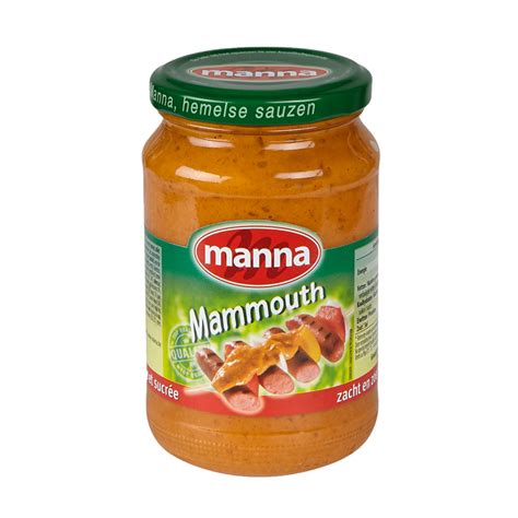 Roger De Lille Sauce Mammouth Manna G Bocal