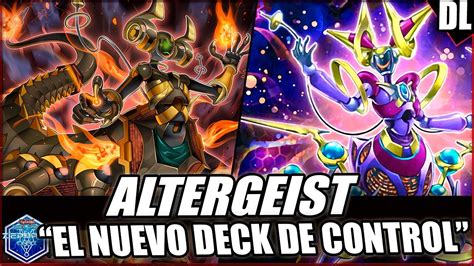 LLEGA UN NUEVO DECK DE CONTROL ALTERGEIST DECK PROFILE Yu Gi Oh