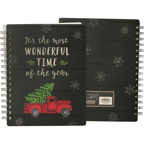 IT S THE MOST WONDERFUL TIME OF THE YEAR SPIRAL NOTEBOOK 190134030063