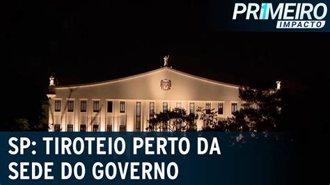 SP Bandido E PM Trocam Tiros Perto Da Sede Do Governo Primeiro