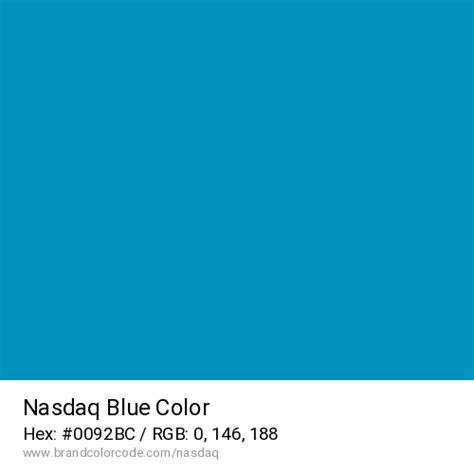 Nasdaq Brand Color Codes » BrandColorCode.com